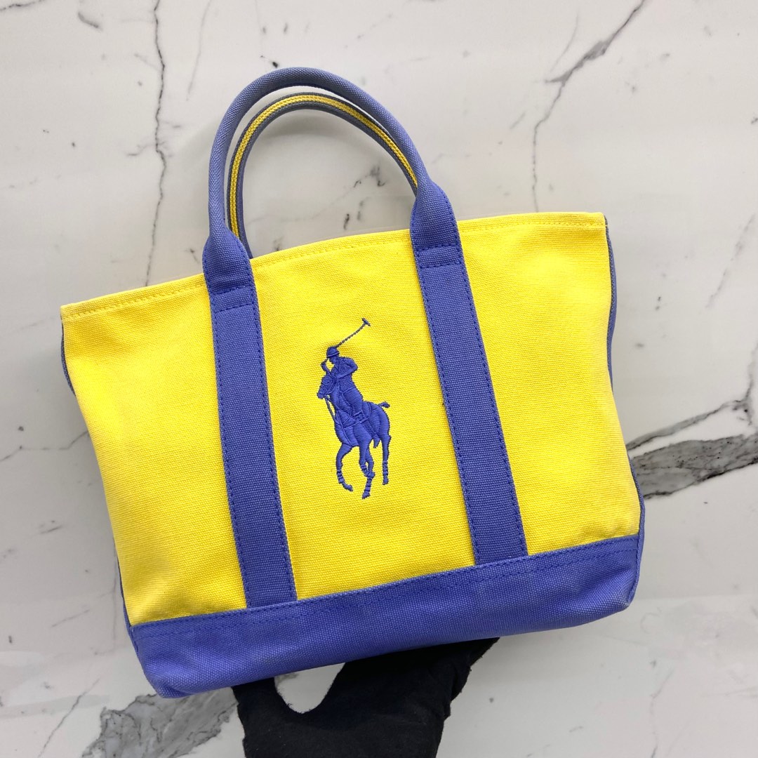Ralph lauren yellow bag outlet