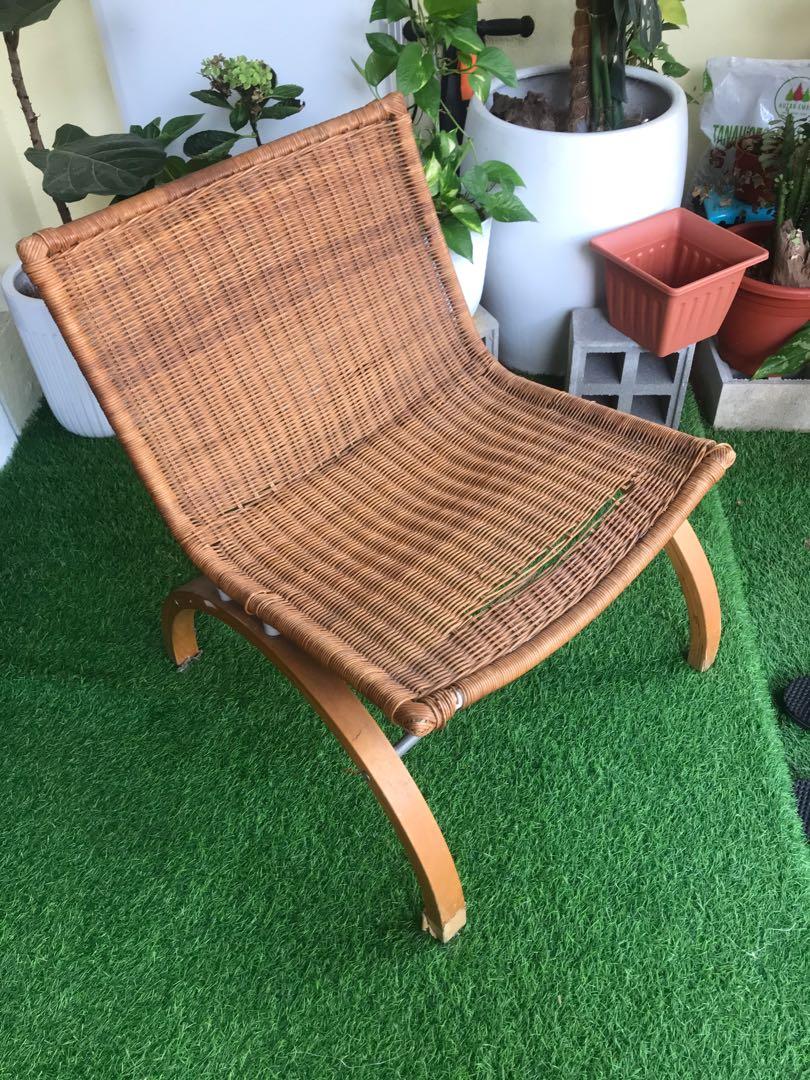 Rattan Chair, Furniture & Home Living, Furniture, Chairs on Carousell