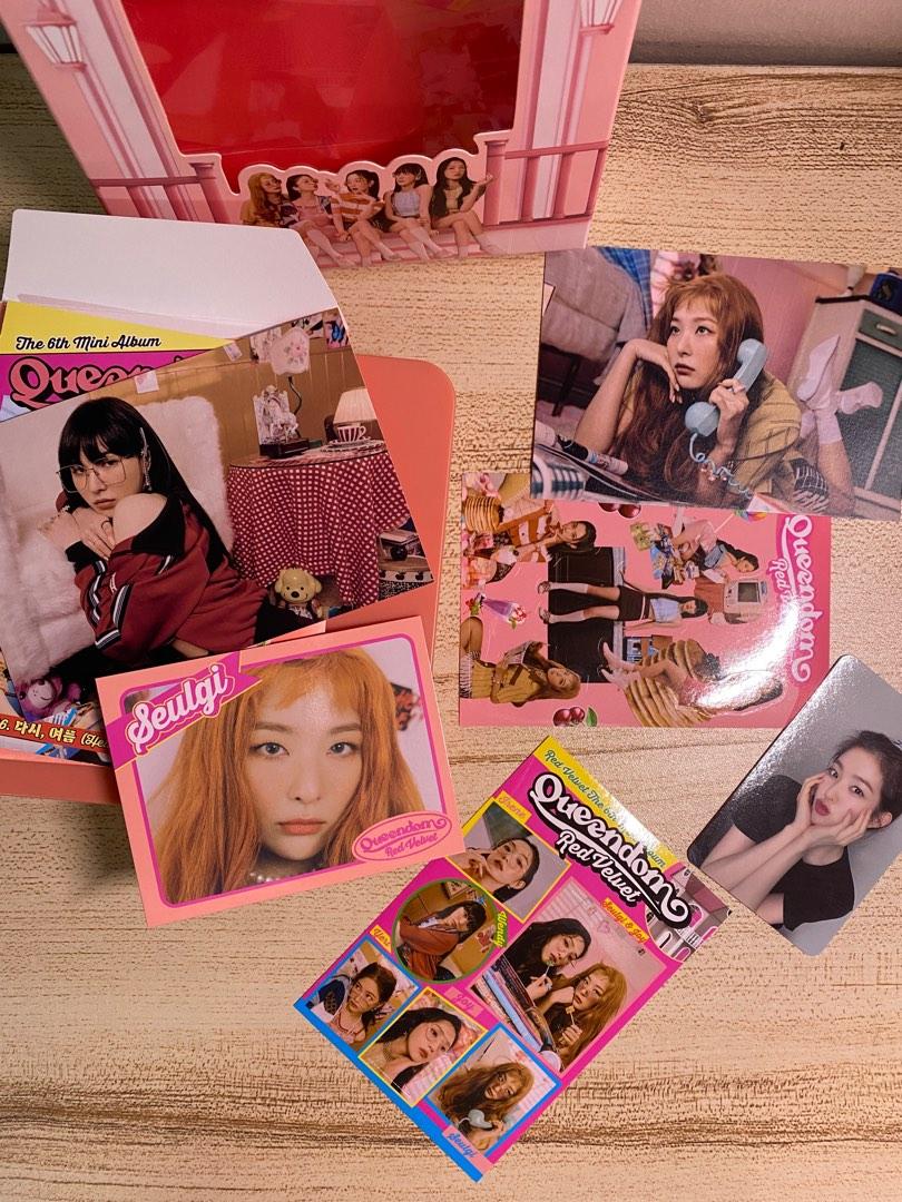 Red Velvet Queendom (Girls Ver.) (Category: K-Wave Merchandise) located in Quezon City. Submitted by hommecoming (Listing ID 1183227749, Image 2). Description: Unsealed Complete inclusions Bunrene PC 🥰 .