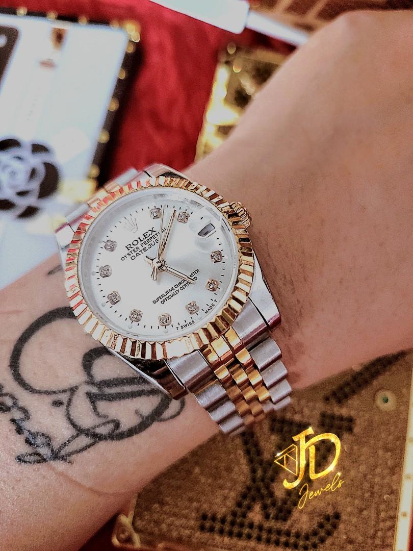 Rolex Datejust 36mm womens size Luxury Watches on Carousell