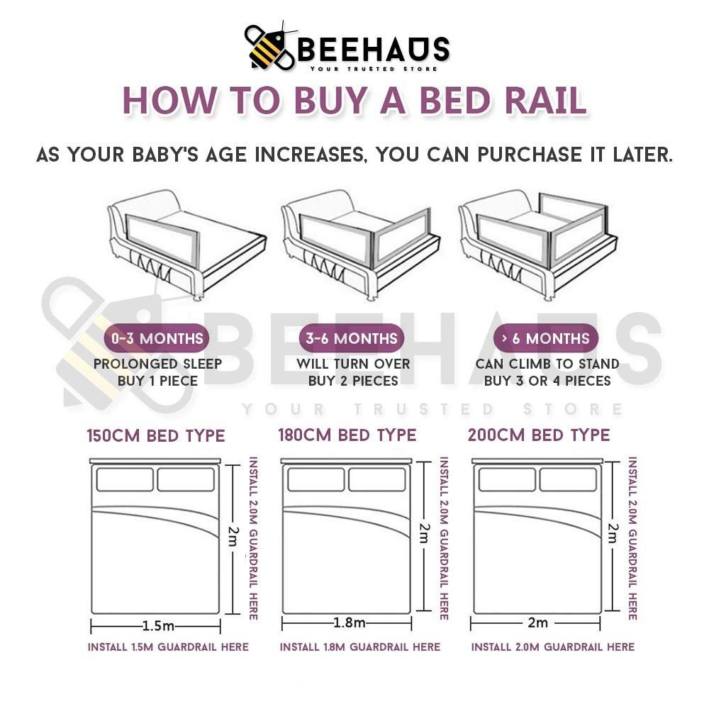 Safety baby Bed rail protector, Babies & Kids, Baby Nursery & Kids