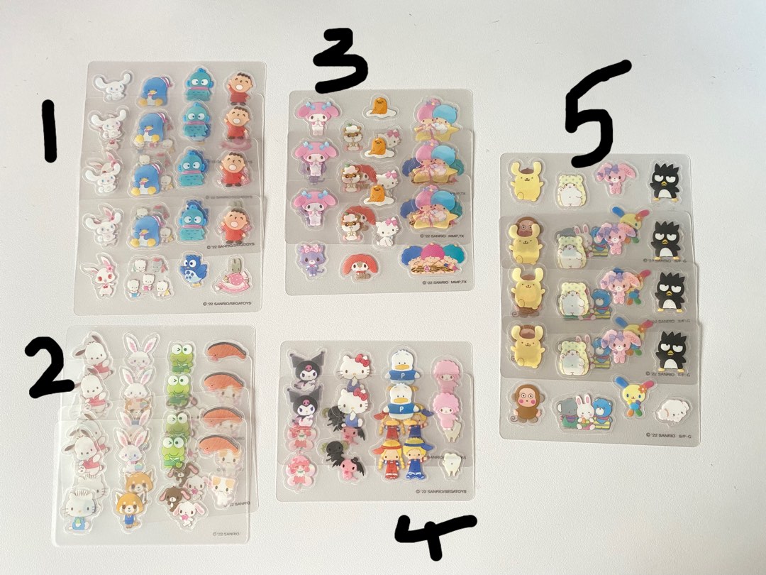 Sanrio Collector’s Trading Card Stickers, Hobbies & Toys, Memorabilia