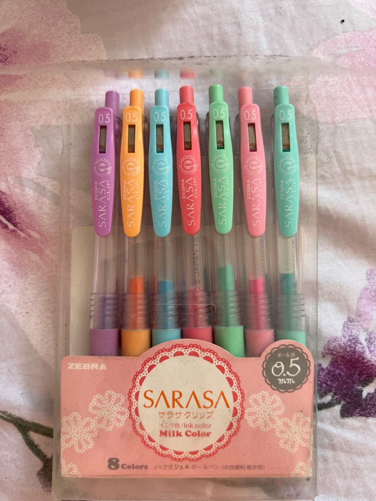 Sarasa milk colour pens clearance