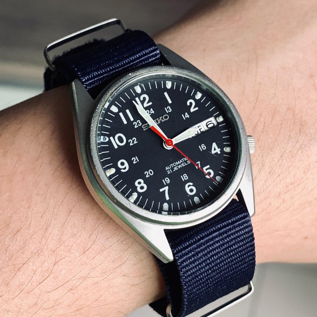 Military automatic watch on sale