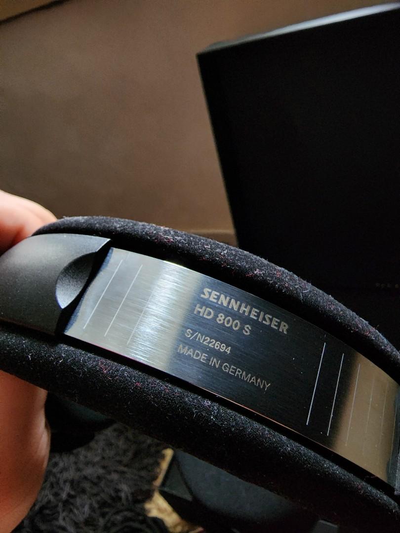 Sennheiser HD800S + Tube Amplifier, Audio, Headphones & Headsets on