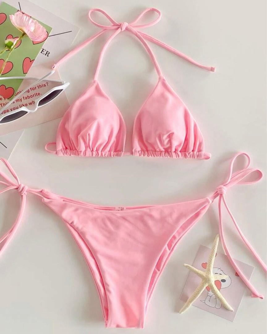 Shein Bikini, Women's Fashion, Swimwear, Bikinis & Swimsuits on Carousell