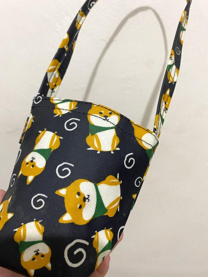 Shiba Inu Cup Carrier, Fesyen Wanita, Tas & Dompet di Carousell