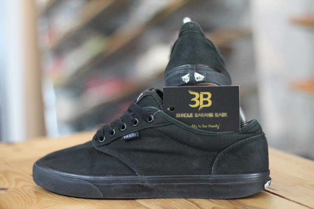 Black vans size 8.5 store