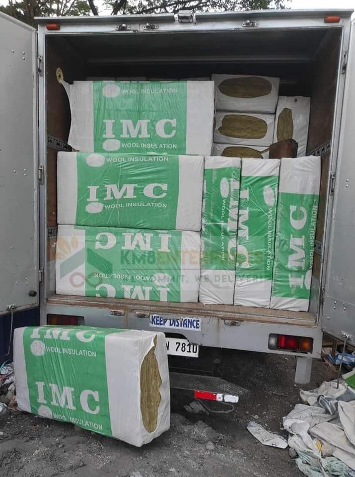 Slab type Rockwool Soundproofing Insulation (Category: Construction Tools & Equipment) located in Marikina City. Submitted by christine_km8enterprises (Listing ID 1183157841, Image 3). Description: Mineral wool insulation 👉🏻BIG DISCOUNTS for bulk orders👈🏻 Blanket Roll type - 0.6mtr x 5mtr Board (Slab) type - 0.6mtr x 1.2mtr Thickness - 50mm , 75mm and 100mm with different densities *Fire resistant *Heat insulating *Non-combustible *Moisture a