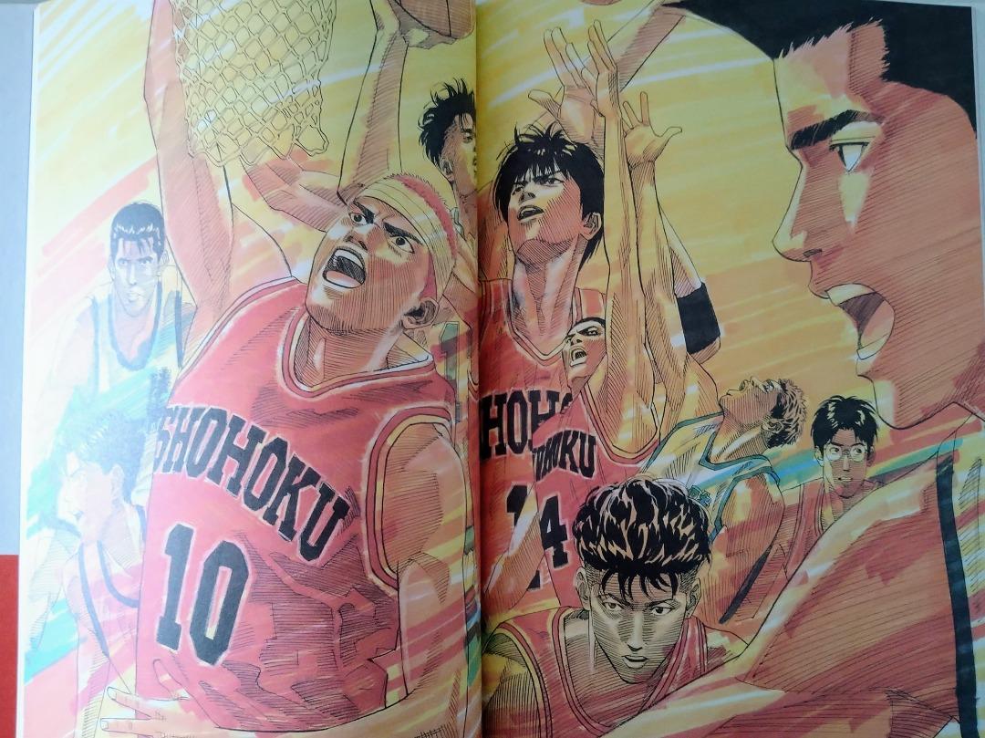 Slam Dunk Inoue Takehiko Illustrations Art Book Hard Cover Hanamichi Sakuragi Rukawa Kaede 