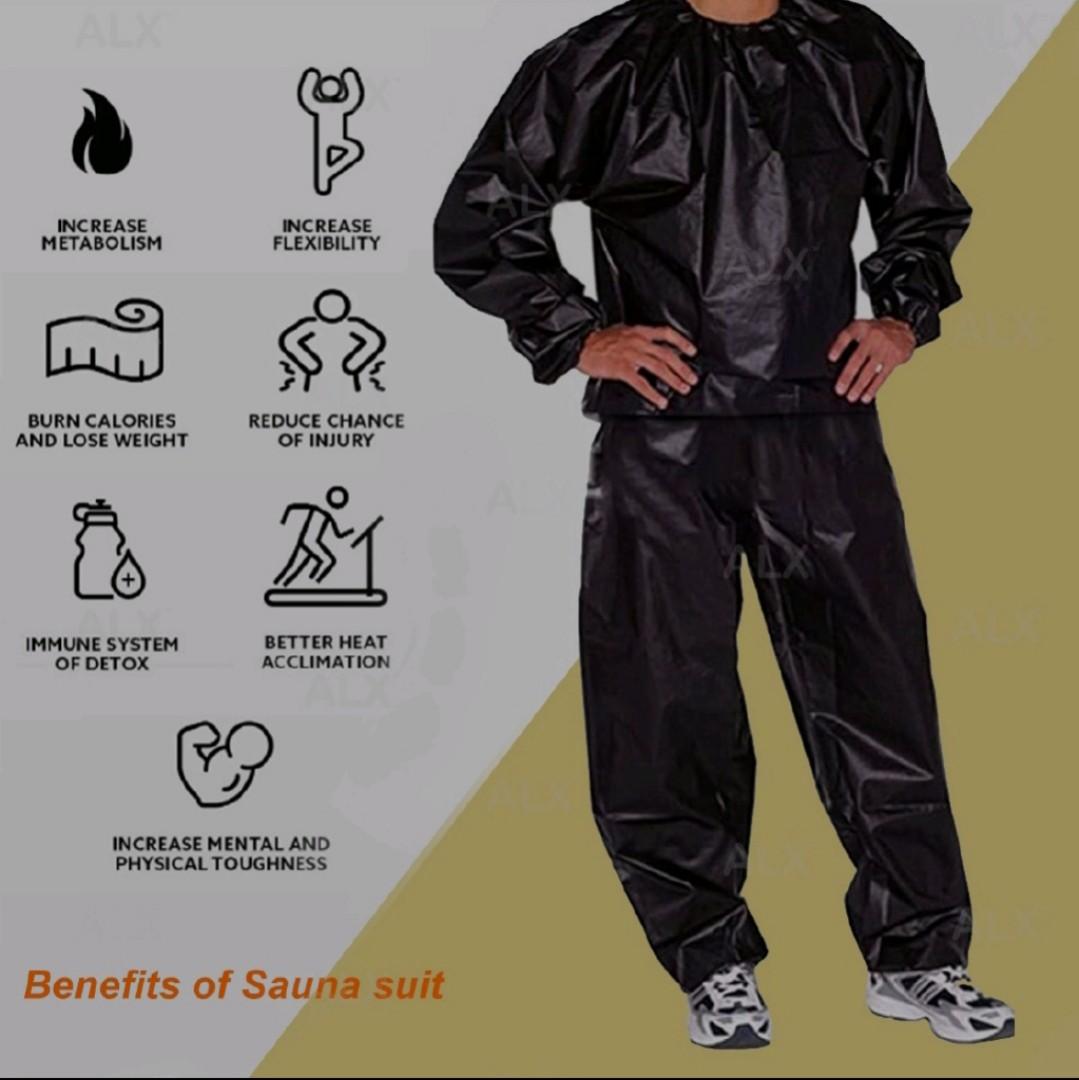 Women & Men Body Sweat Shaper Slimming Gym Yoga Sports Thermal Sauna Vest  Suits