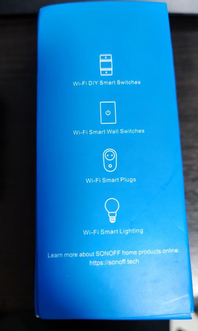 Sonoff WiFi smart switch one way, Furniture & Home Living, Lighting