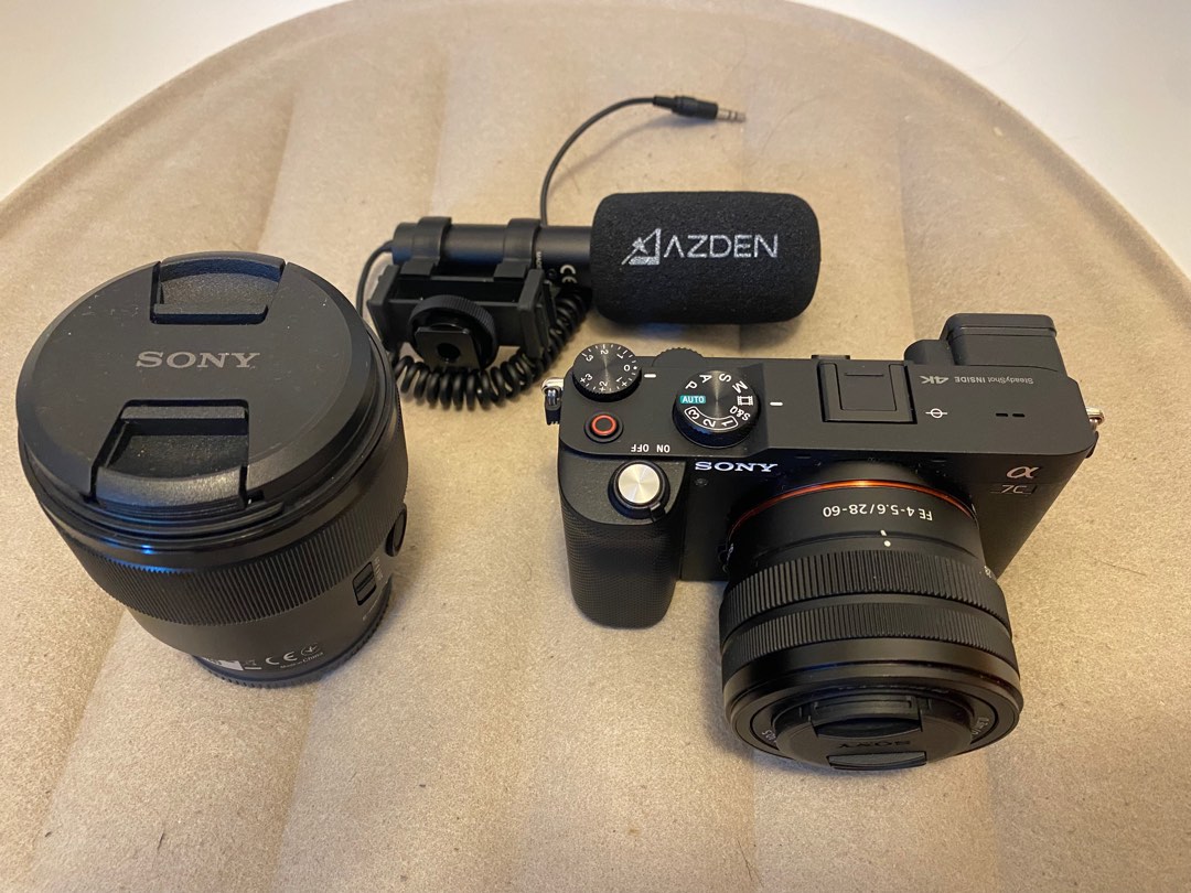 Sony A7C kit set (28-60mm) + 85mm f1.8, 攝影器材, 相機 - Carousell