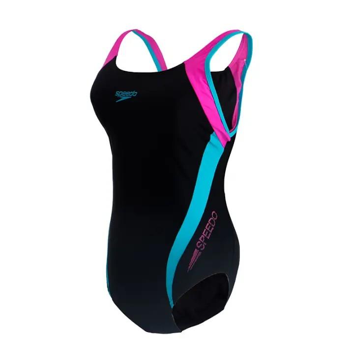 Speedo one piece with removable pads, Women's Fashion, Swimwear