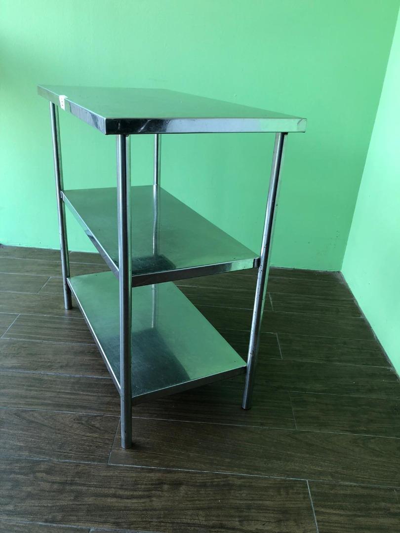 stainless-steel-kitchen-table-furniture-home-living-kitchenware