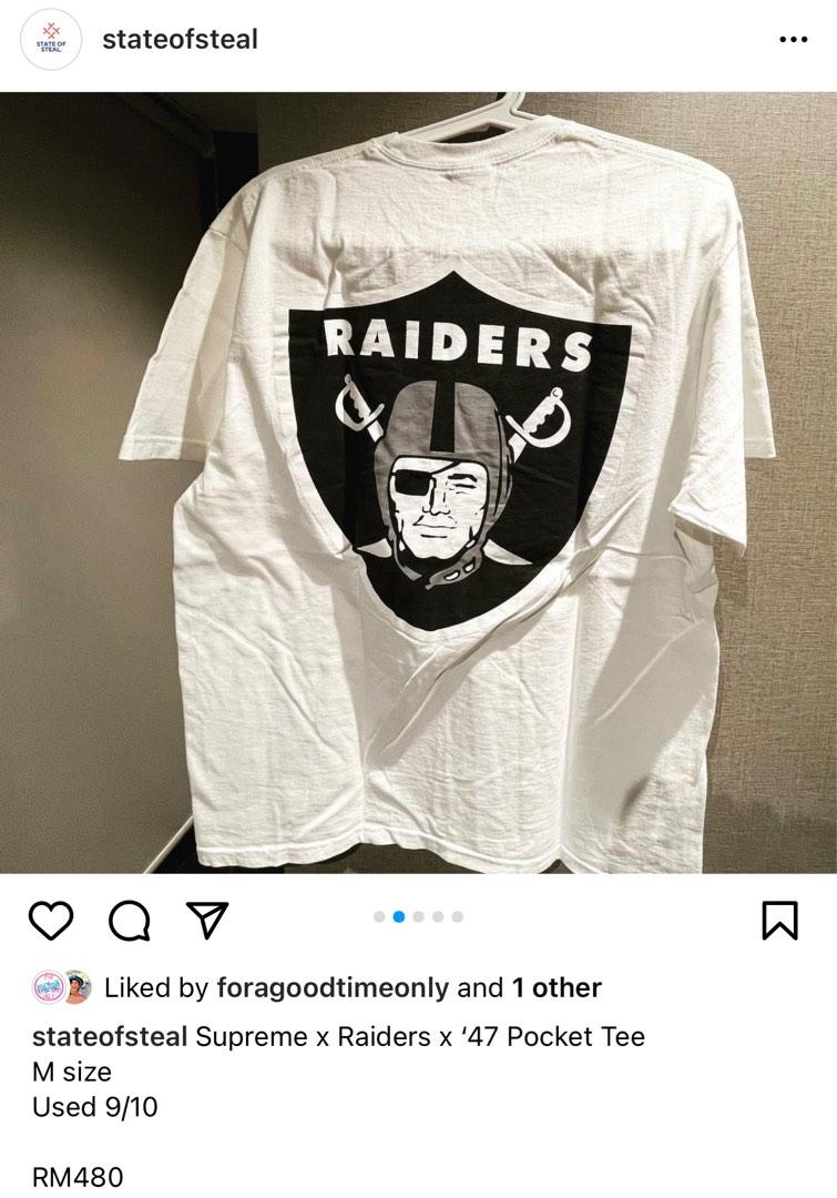 Supreme raiders pocket tee on sale