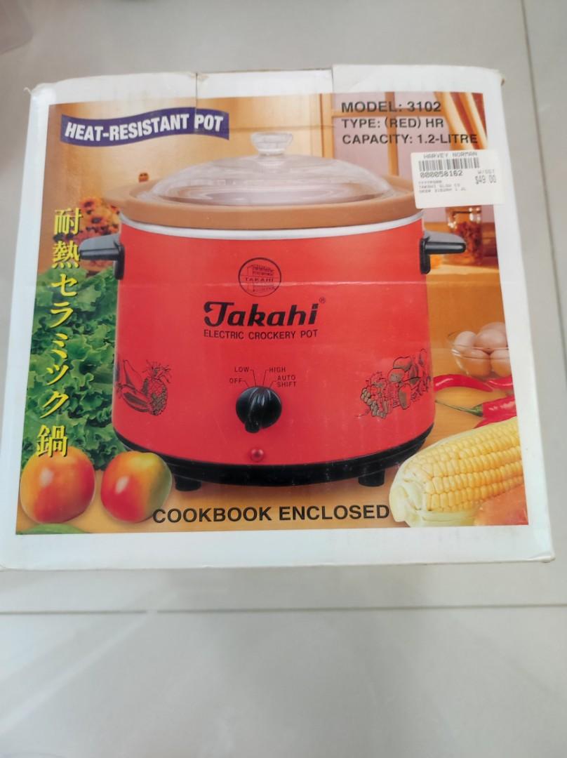 Takahi Electric Crockery Pot, TV & Home Appliances, Kitchen Appliances