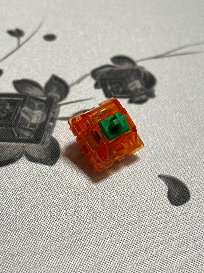 Tangerine V2 Linear Switch C3 Equalz for Custom Mechanical Keyboard