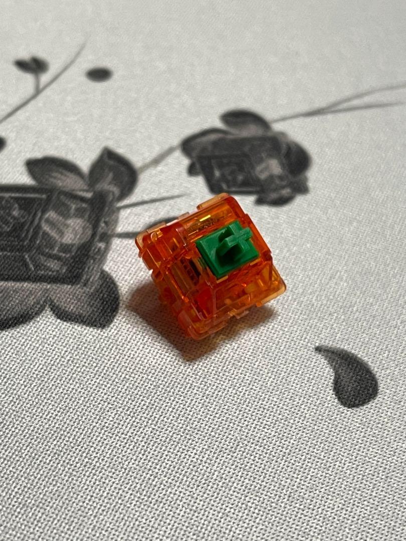 Tangerine V2 Linear Switch C3 Equalz for Custom Mechanical Keyboard
