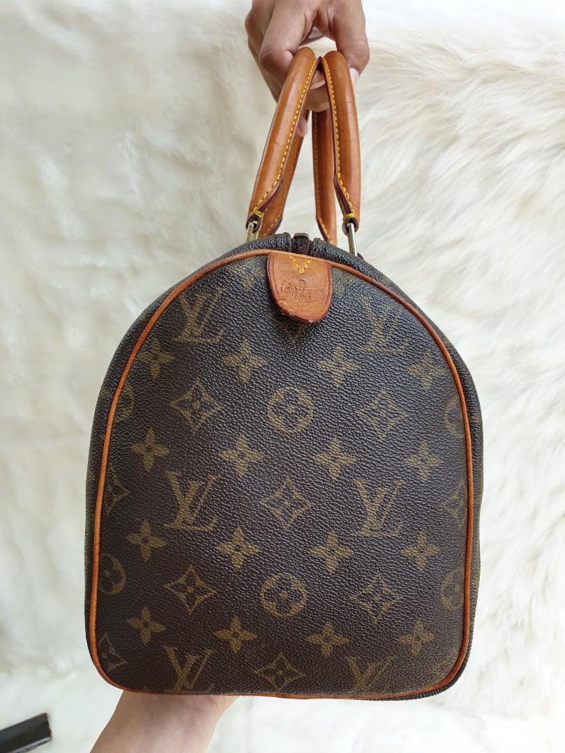 Tas original LV speedy 30 monogram / handbag lv / louis vitton speedy (kode  : SP0016, Barang Mewah, Tas & Dompet di Carousell