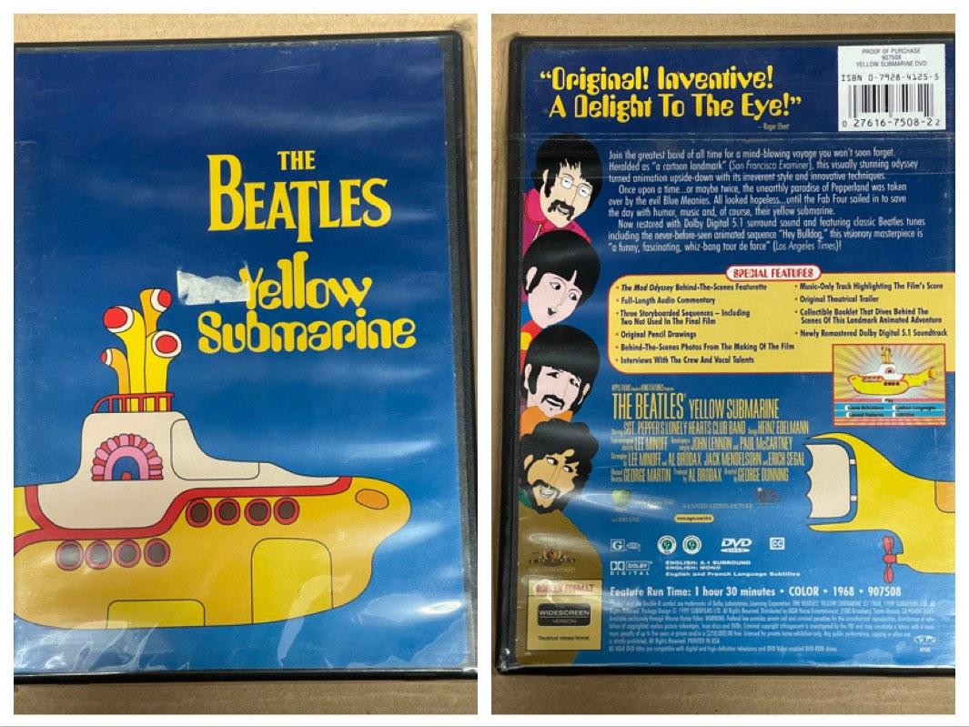 The Beatles yellow submarine, 興趣及遊戲, 音樂、樂器& 配件, 音樂與