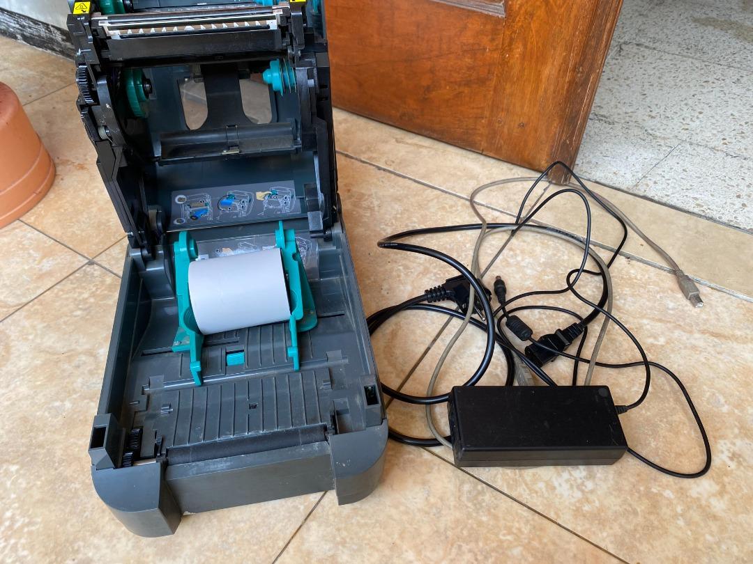 thermal printer zebra gt820 printer label mulus normal ...