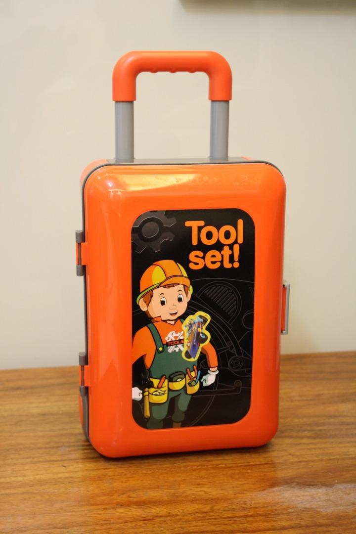 Tool Set, Play Tool Kit for Kids with Suitcase Trolley, Hobbies & Toys