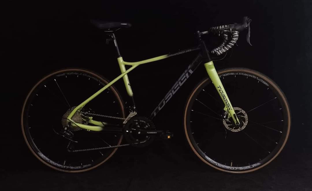 Toseek Granfondo v2r (Category: Bicycles) located in Quezon City. Submitted by wcfonlinestore (Listing ID 1183145400, Image 1). Description: All New Toseek Road Endurance🤩 TOSEEK GRANFONDO V2R 😍 2022 All New ToseekRoad Bike Disc FREE ASSEMBLE SPECS: ▪️Frame:Aluminum Al6061 ▪️Smooth Welding W/Putty ▪️Toptube Bottle Cage Ready ▪️Fork:Aluminum Al6061 ▪️Integrated Tapered ▪️Shifter:Sensah PHI 2*10Spd ▪️Rd:Sensah PHI 2*10Spd ▪️Fd:Sensah PHI 2*10Spd 
