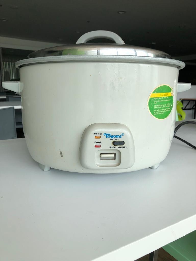 Tayama TRC-08 Automatic Rice Cooker Food Steamer 8 Cup - White
