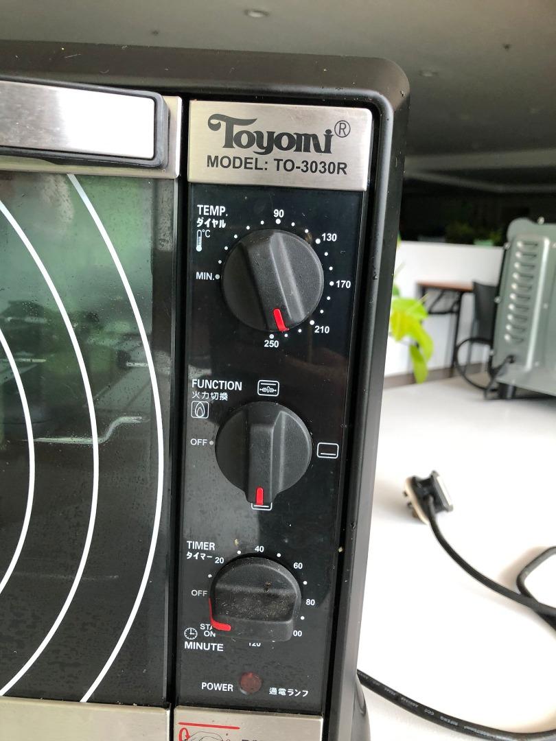 Toyomi TO-3030R Electric Oven, TV & Home Appliances, Kitchen Appliances ...