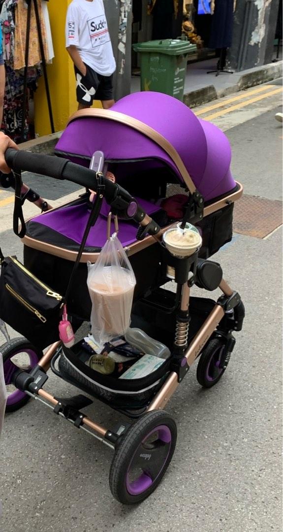 Used Belecoo X6 Stroller Babies Kids Going Out Strollers on