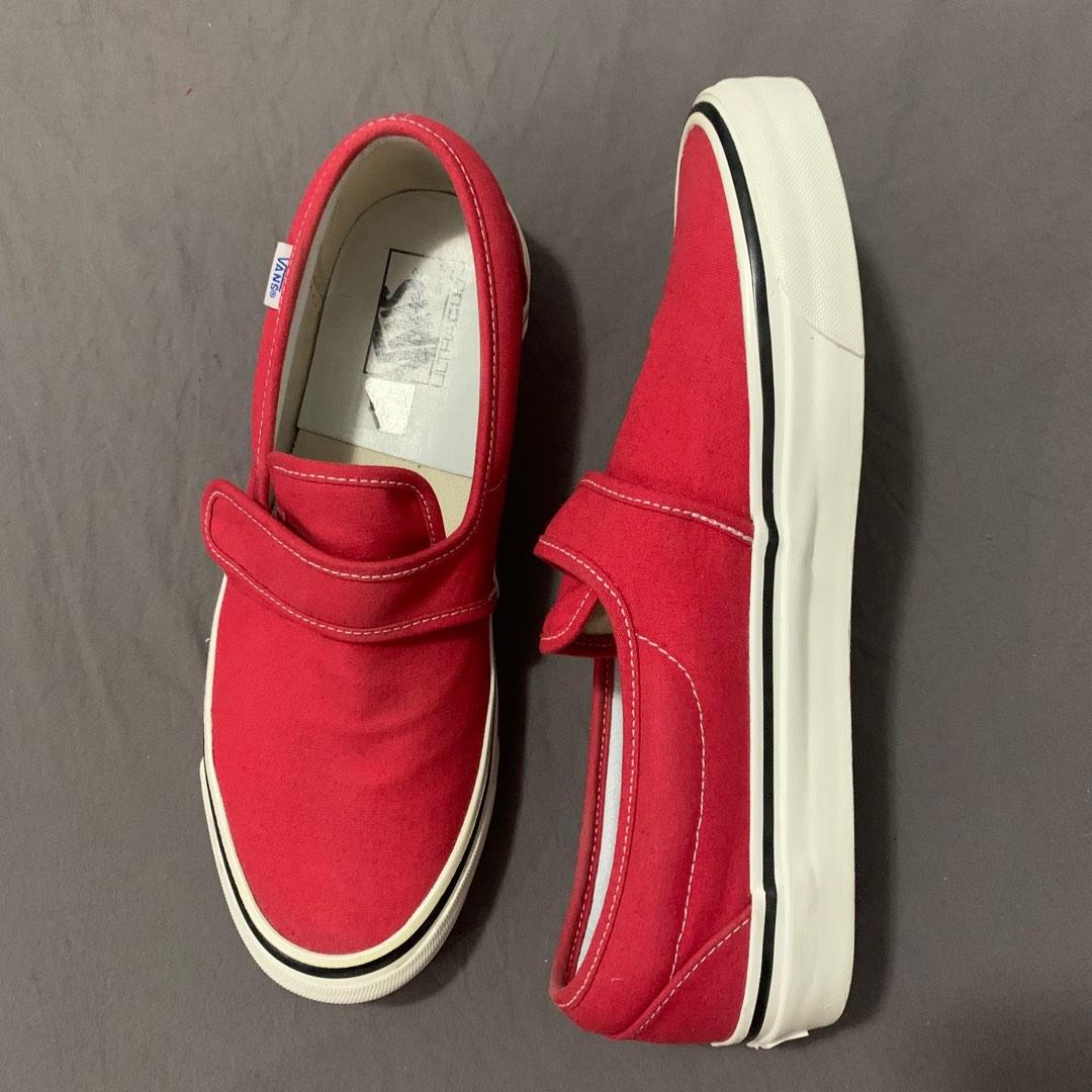 Vans Anaheim Factory 47 V DX Slip On Red