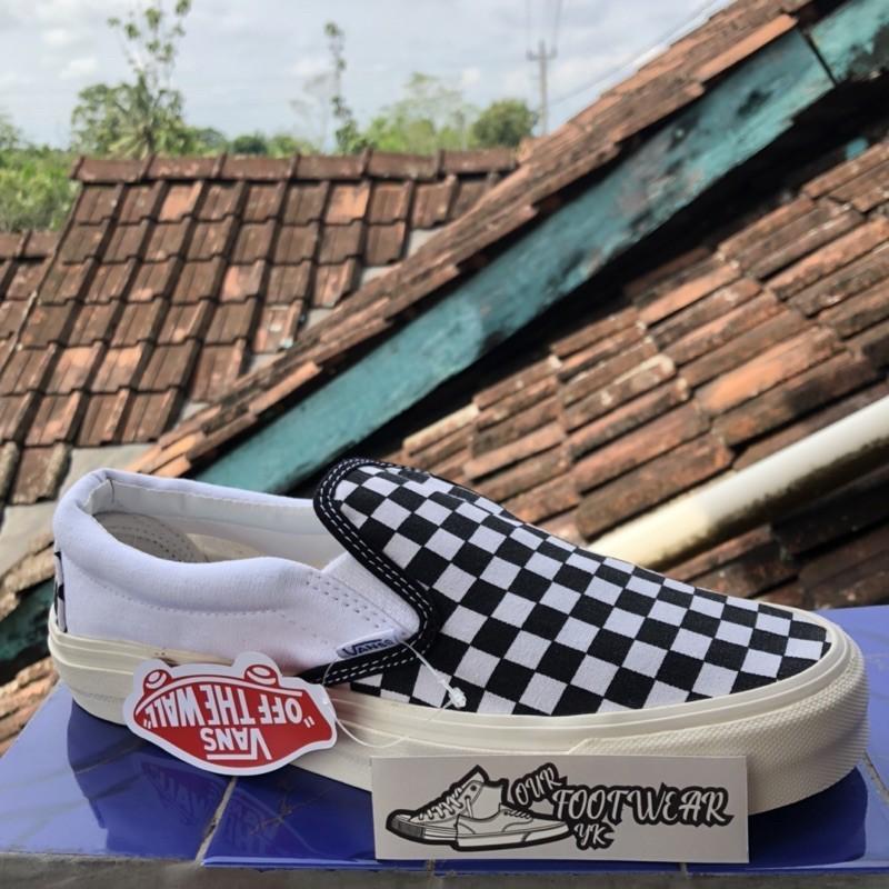 Vans slip on checkerboard made sales in china