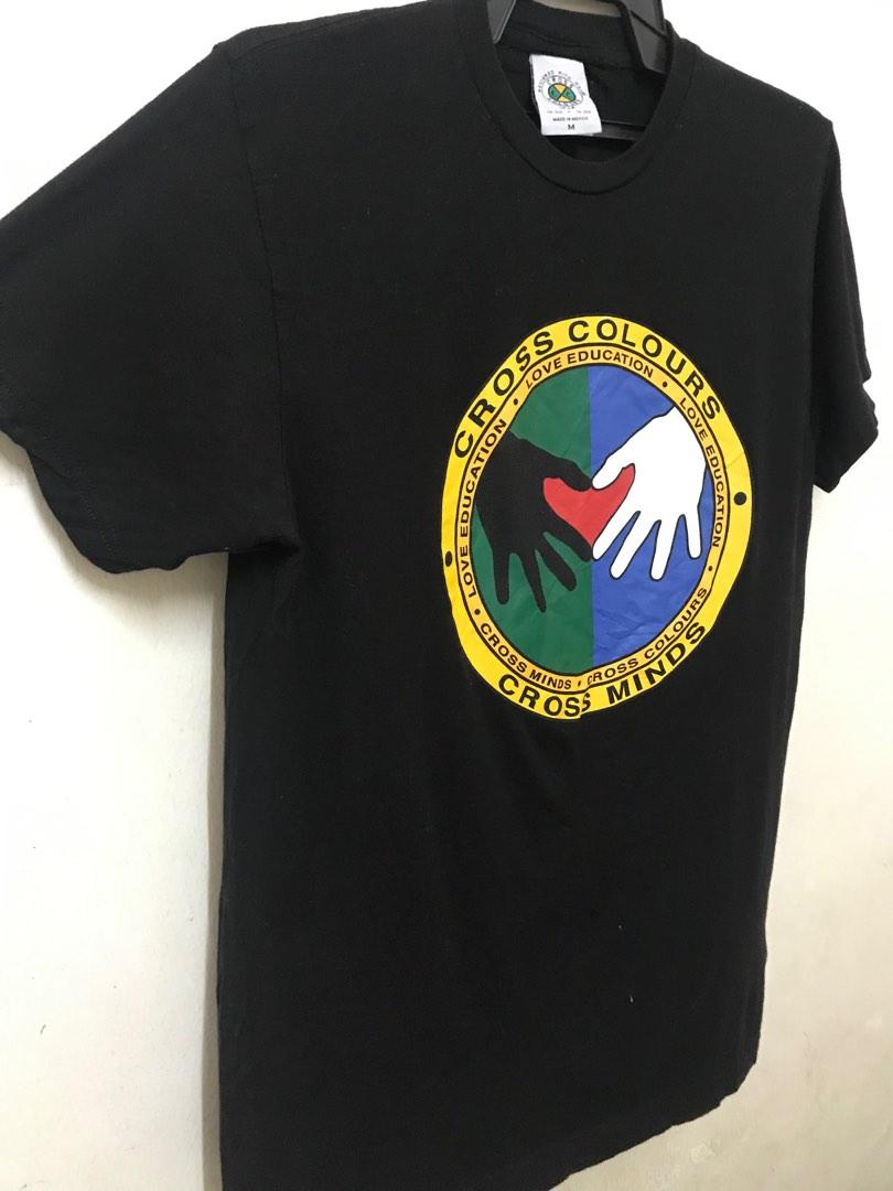 Vintage Cross Colours hip hop streetwear, Men's Fashion, Tops & Sets