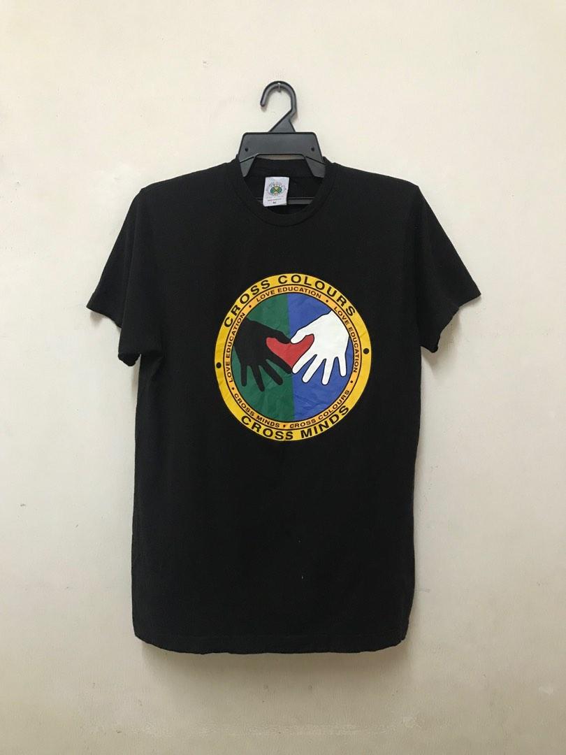 Vintage Cross Colours hip hop streetwear, Men's Fashion, Tops & Sets