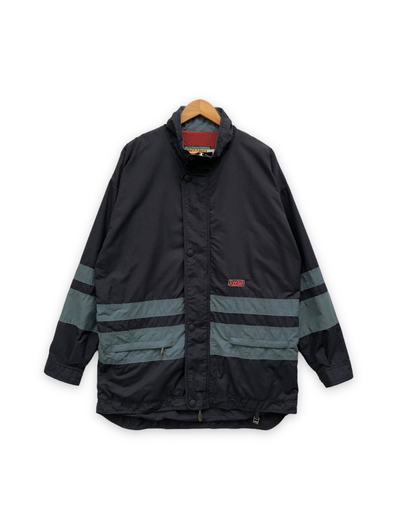 Vintage Swag Windbreaker Jacket, Men's Fashion, Coats, Jackets and