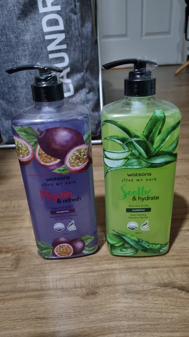 Watsons Shampoo 1000 mL Buy 1 Take 1, Beauty & Personal Care, Hair on