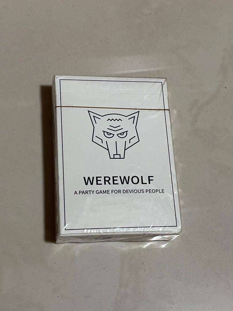 Werewolf Card Game, Hobbies & Toys, Toys & Games on Carousell