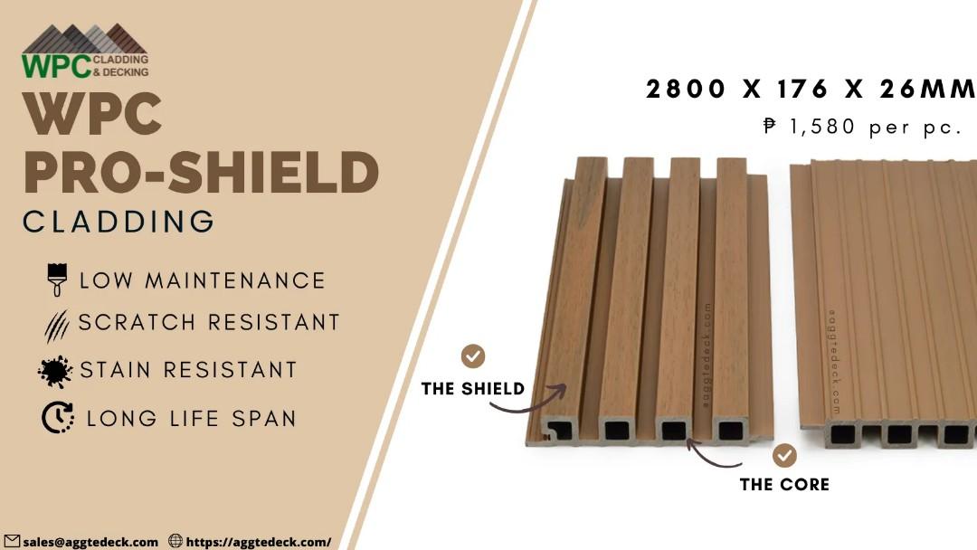 WOOD PLASTIC COMPOSITE PROSHIELD CLADDING, Commercial & Industrial