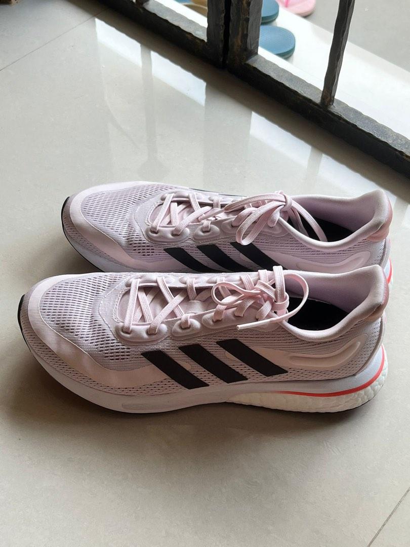 All pink cheap running shoes