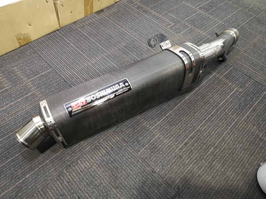 Yoshimura exhaust pipe (Slip on), Motorcycles, Motorcycle Apparel on