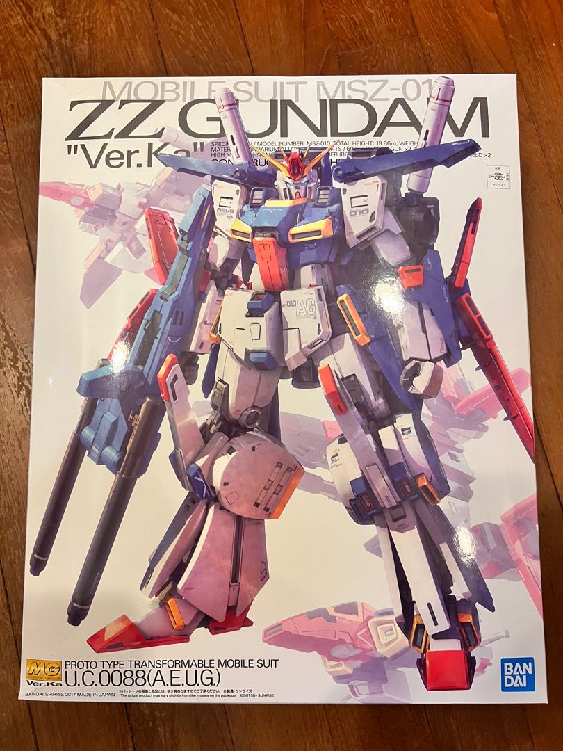 Zzガンダム Ver Ka レビュー 優先配送 Amazon | MG 機動戦士
