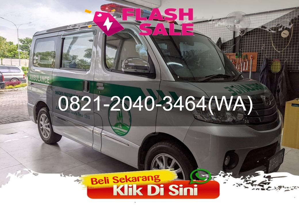 0821 2040 3464 paket hemat karoseri ambulance rancahan komunitas di carousell