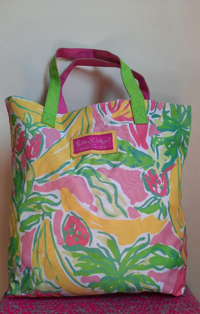 Lilly pulitzer estee lauder tote store