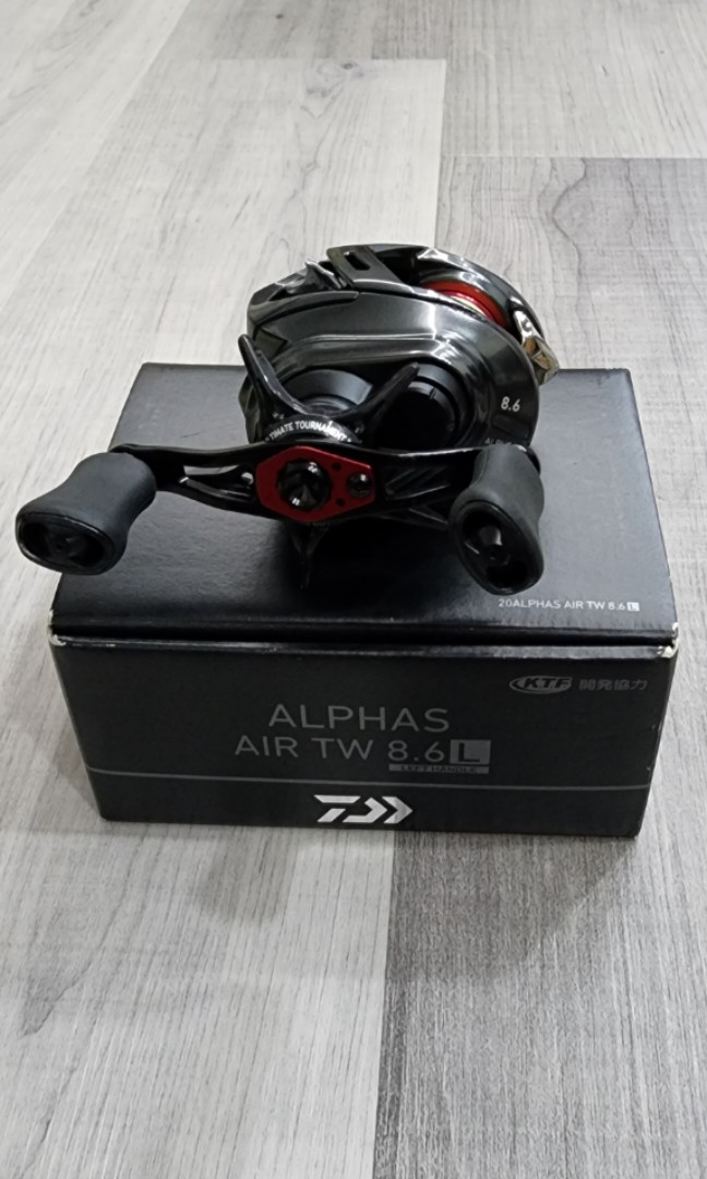 2020 Daiwa Alphas Air TW 8.6L, Sports Equipment, Fishing on Carousell