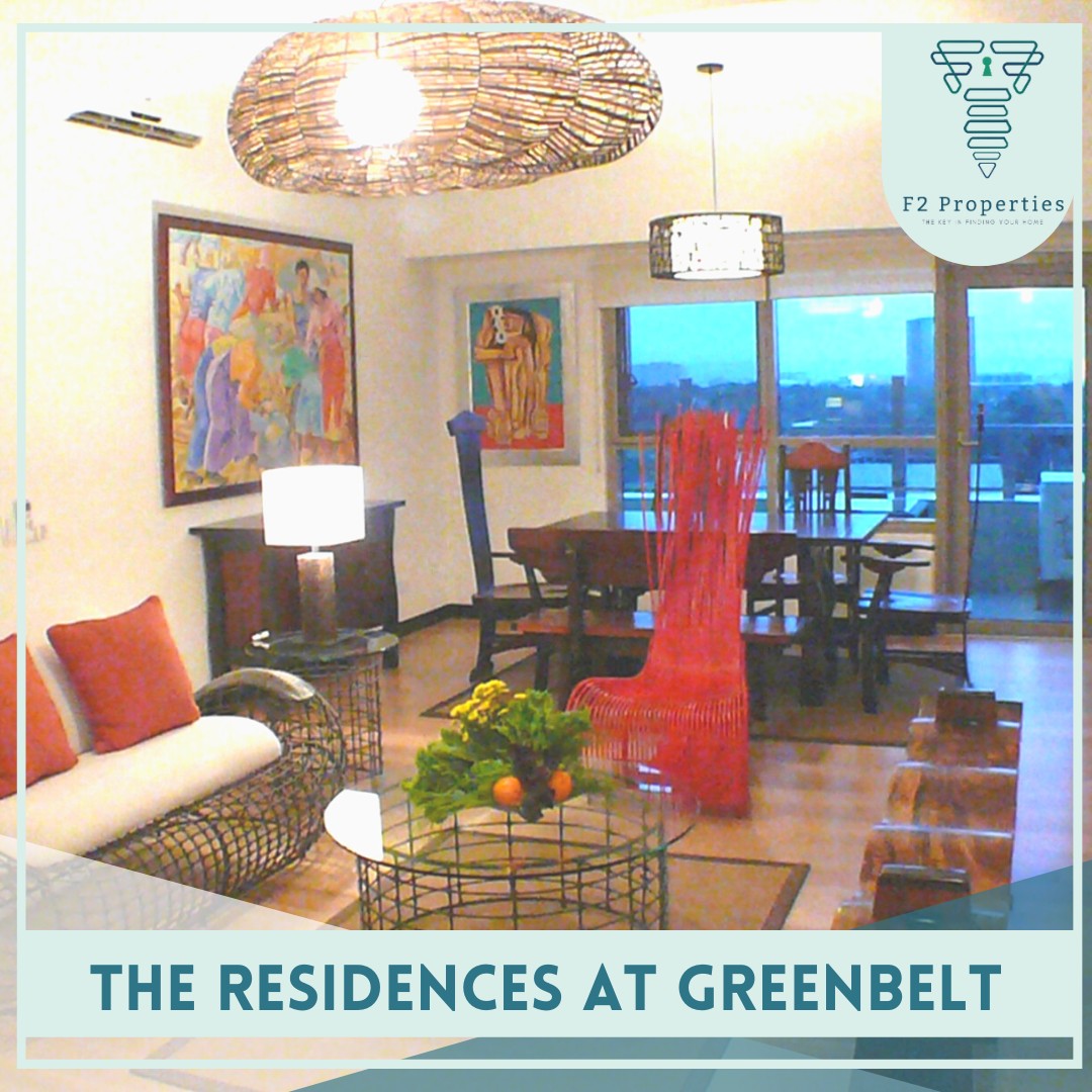 2 BEDROOM UNIT FOR RENT IN THE GREENBELT RESIDENCES SAN LORENZO TOWER