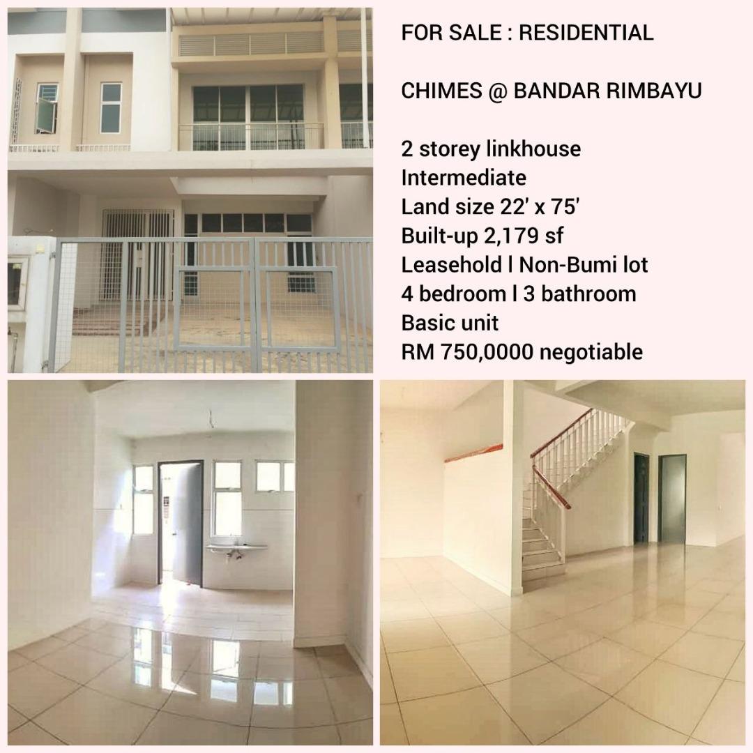 2 Storey Superlink House Chimes Bandar Rimbayu Teluk Panglima Garang