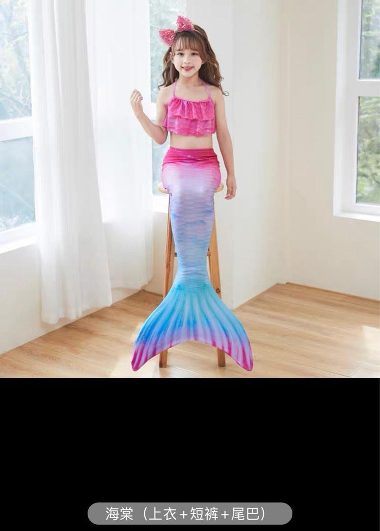 Girls hot sale mermaid bikini