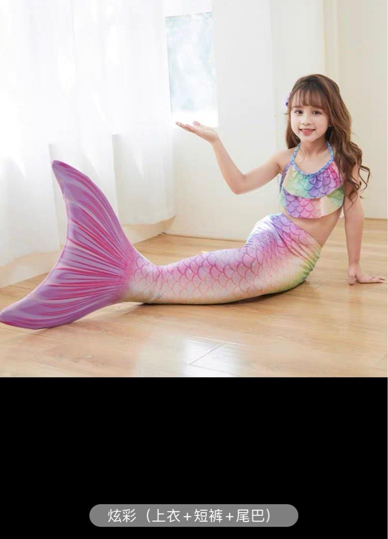 Girls discount mermaid bikini