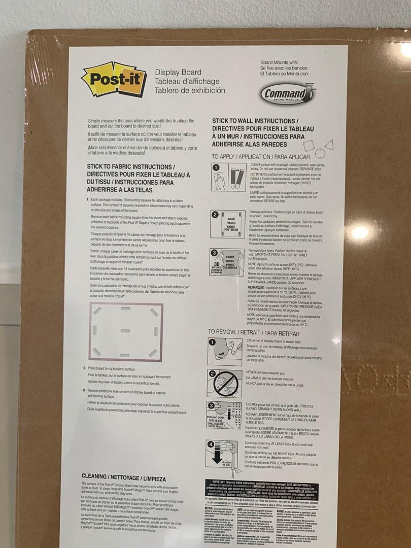 3M Postit Display Board, Hobbies & Toys, Stationery & Craft, Craft